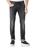 REPLAY Anbass X-Lite Jeans para Hombre, Gris (097 Dark Grey), 32W / 34L