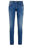 REPLAY Anbass Powerstretch Denim Jeans, 009 Azul Medio, 30W x 30L para Hombre
