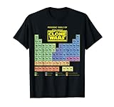 Star Wars Clone Wars Periodic Table Camiseta